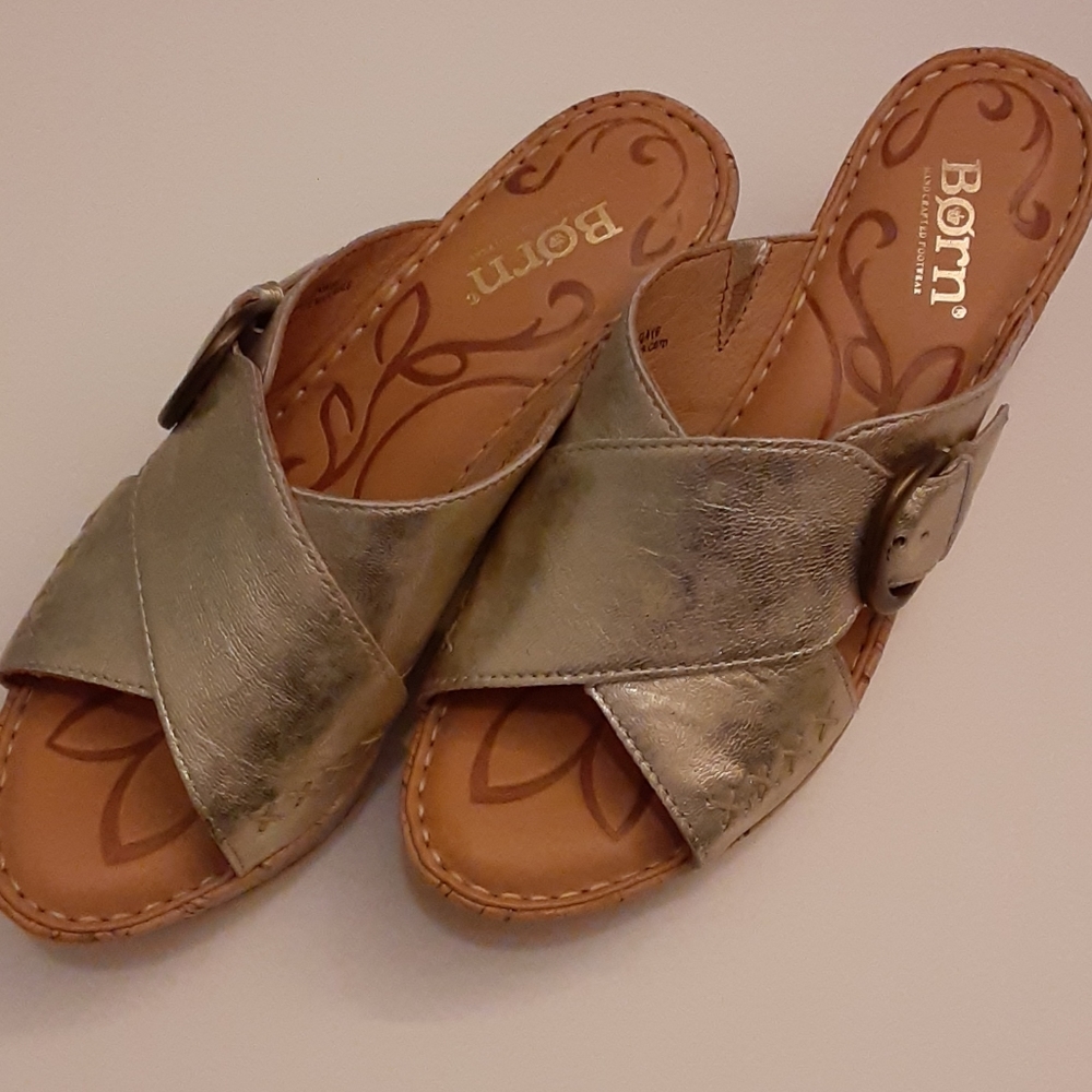 BORN slide sandals